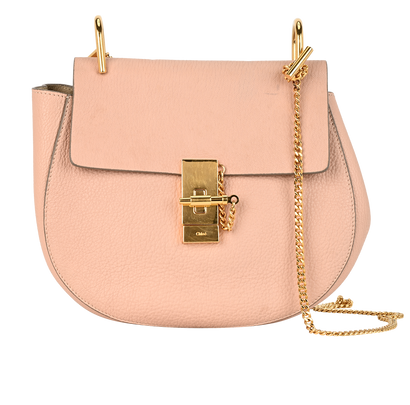 Mini Drew Backpack, &pound;260, Handbags, Pink, Leather, Front view